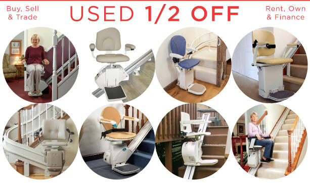 Irvine used electric stair chair lift