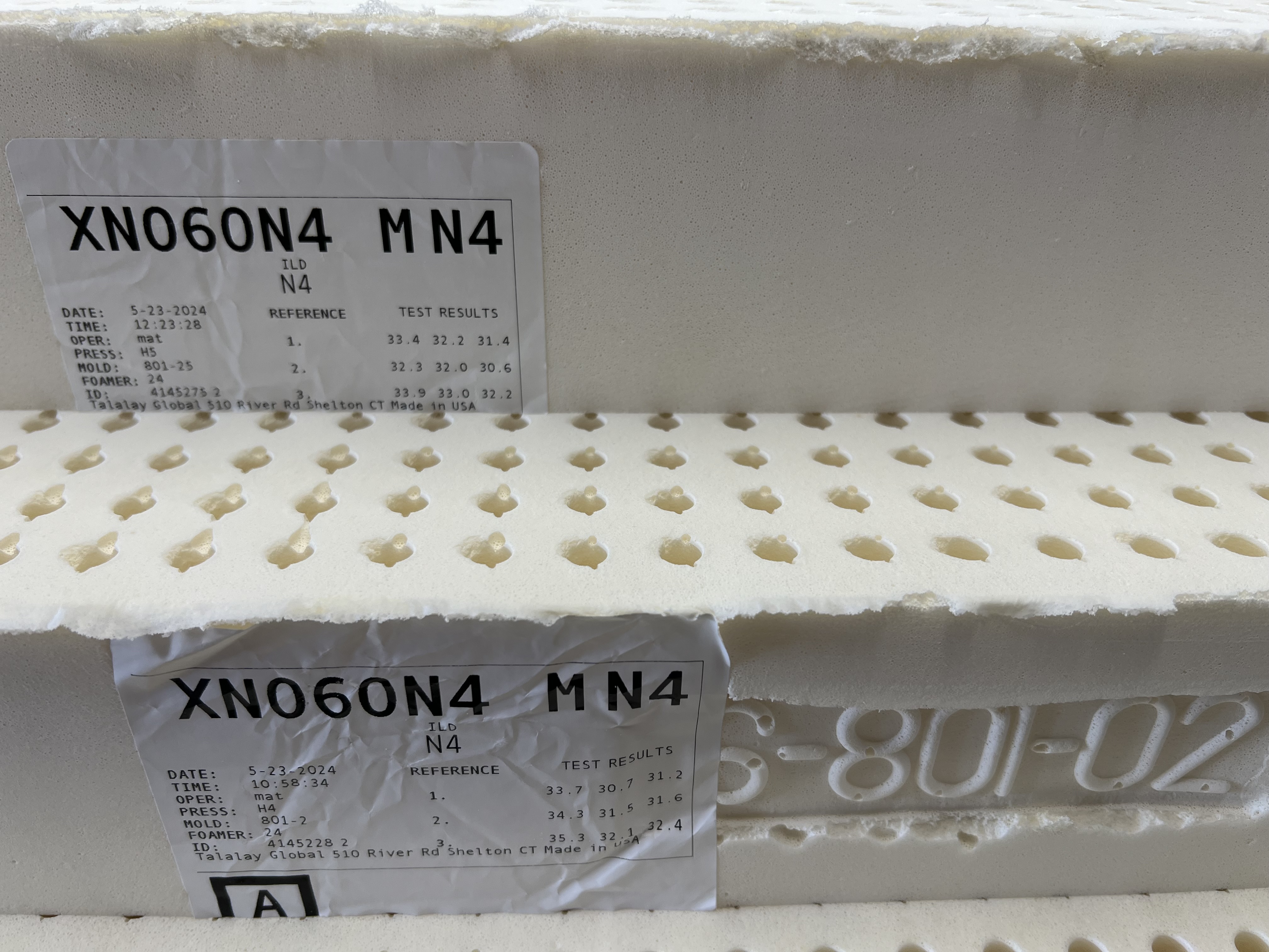 Irvine Electropedic latex mattress