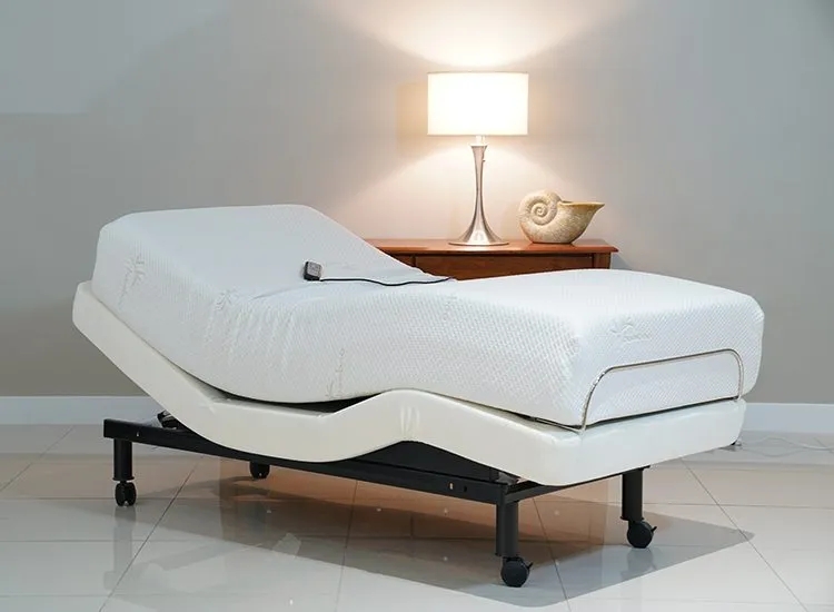 Irvine adjustable bed and latex mattress