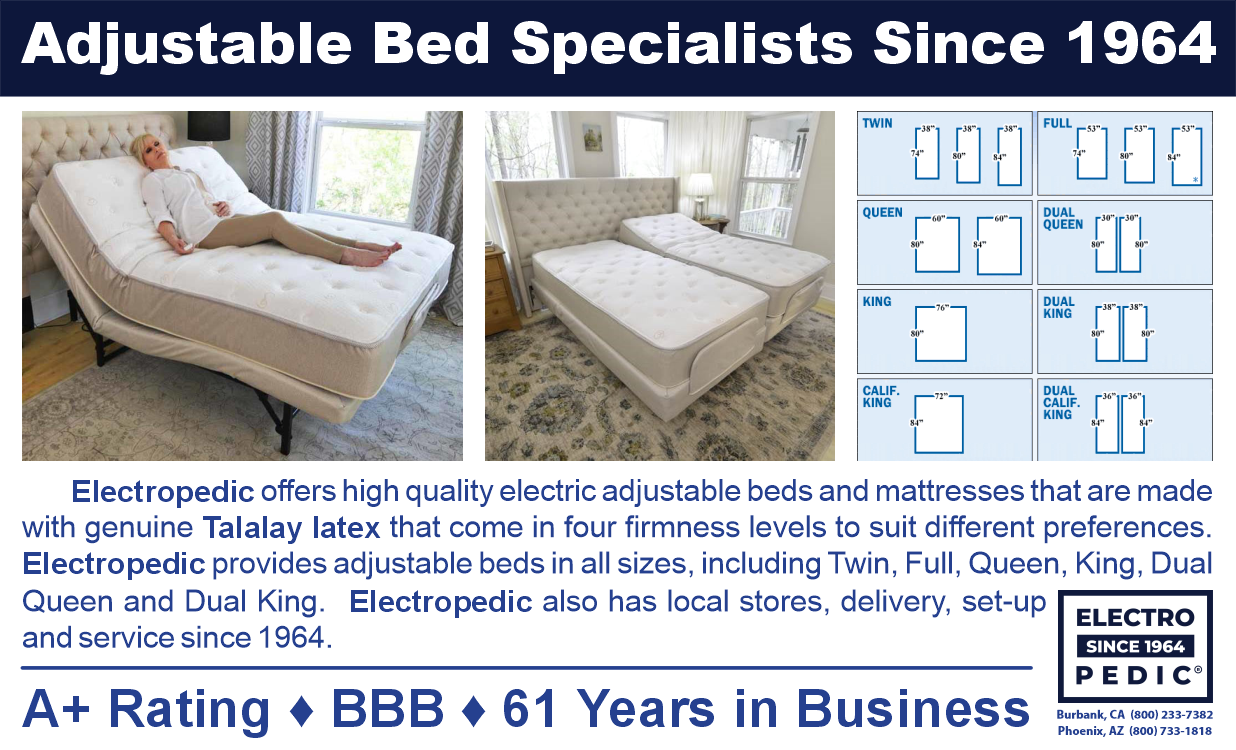 Electropedic Irvine Adjustable Beds