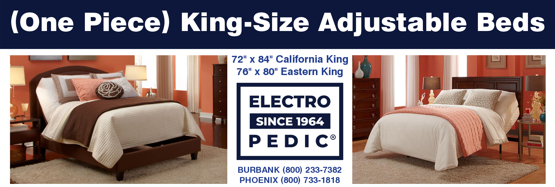 Irvine Electropedic King-Size Adjustable Beds