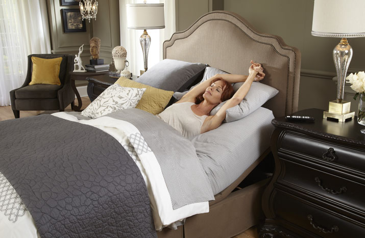 Irvine regular size extra long full double regular adjustable power bed