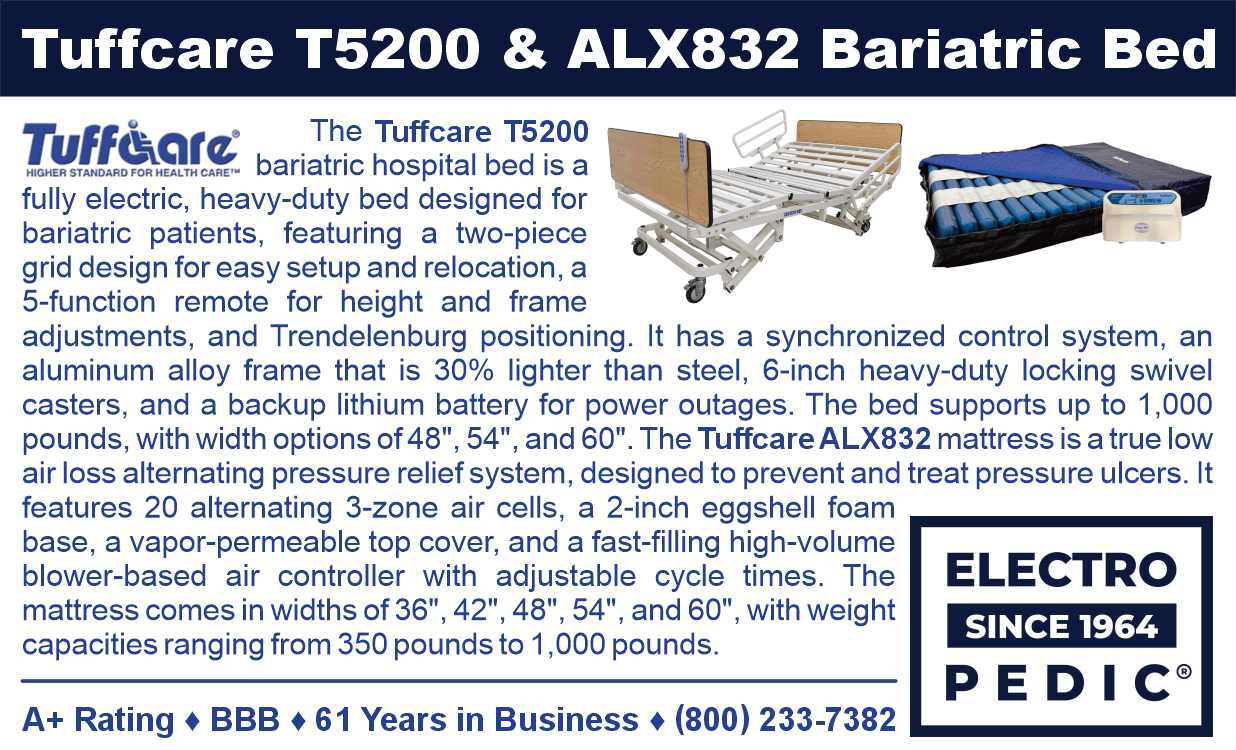 Irvine Electropedic Bariatric Beds